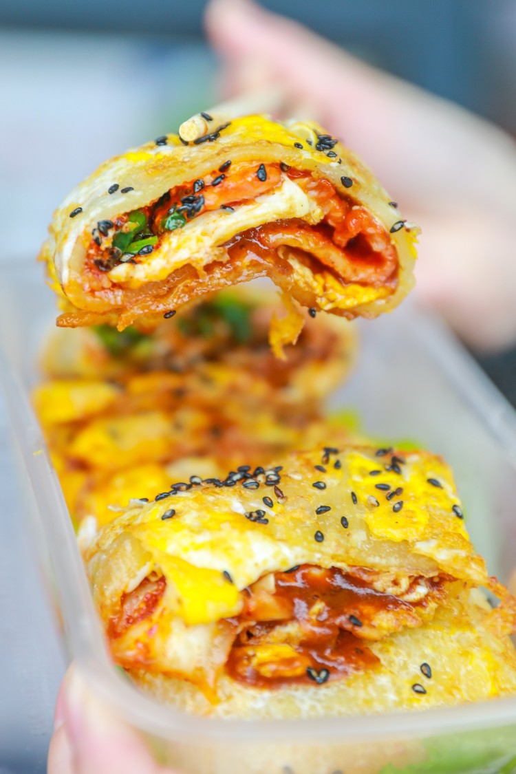 【五月】中国北方的深夜食堂--烤冷面