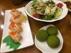 碳烤三文鱼寿司-银子铁板烧料理自助餐(人民广场店)
