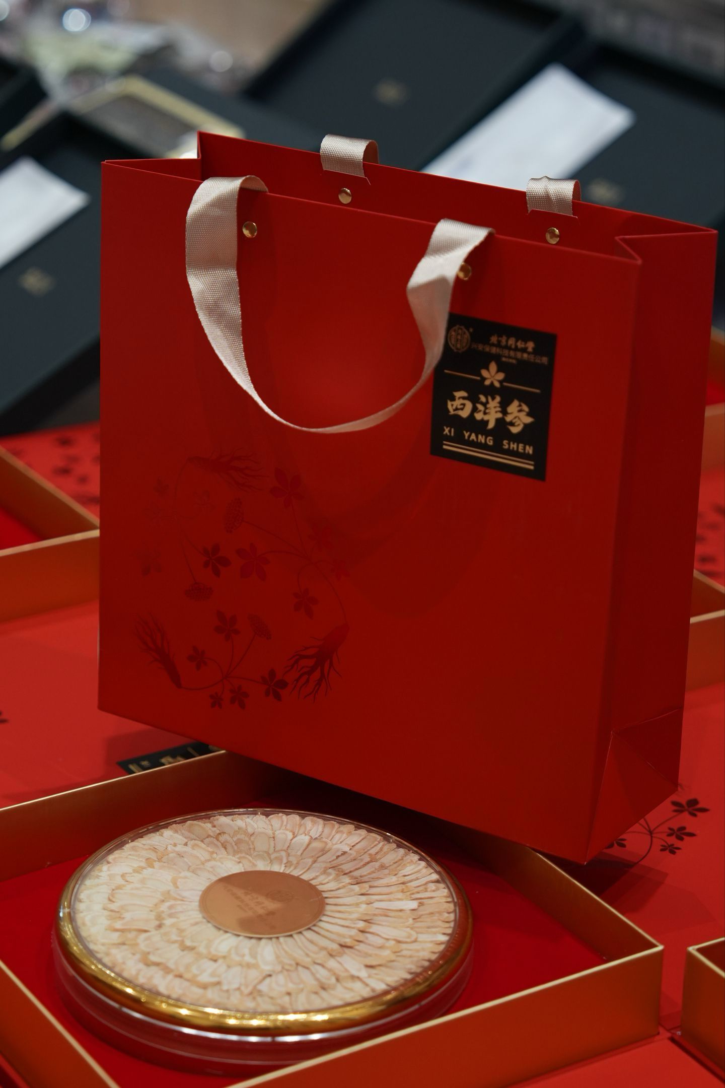 2.6同仁堂西洋参礼盒