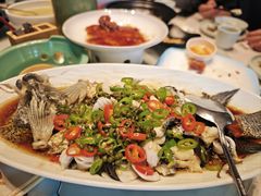 青花椒蒸花斑鱼-客汁源味·客家菜(时代城店)