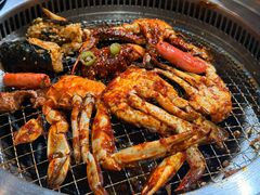 -明洞阿姨·韩式酱蟹烤肉·创意料理(三元桥店)