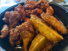 韩式辣子鸡-MI WU FACTORY米屋美食工厂餐厅(绿地店)