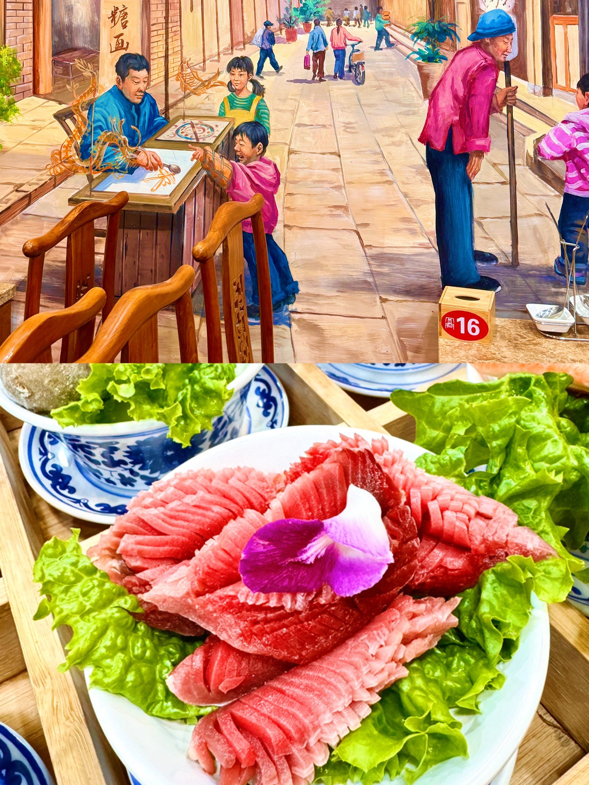 具有天津80,90年代氛围感的成都火锅店[强]