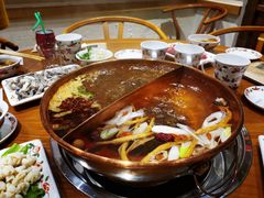 鸳鸯锅底-清真·老门框爆肚涮肉·中华老字号(丰管路店)