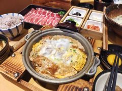 陶板锅里肌套餐-胜博殿日式炸猪排(西红门店)