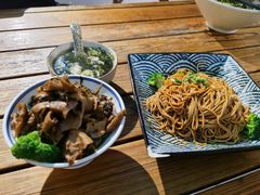 老妈菜炒笋干浇头-囿面传统制面馆(中央路店)