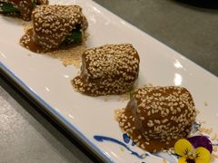 芝麻菠菜-那家小馆•北京菜•烤鸭(中关村店)