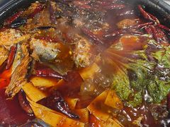 -探鱼·鲜青椒爽麻烤鱼(天河优托邦店)