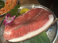 -明洞阿姨·韩式酱蟹烤肉·创意料理(三元桥店)