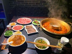 牛油菊花鸳鸯锅-巴蜀大宅门火锅(北大街店)