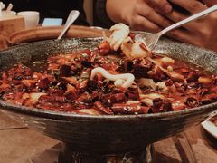 辣子水煮黑鱼片-香园茶社·金陵小灶(老门东店)