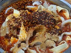 涮牛肚豆皮-老白家怡贵园烤肉