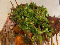 大邑香菜牛肉-杨老头鲜货烧烤(太古里店)