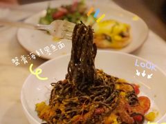 蟹膏海鲜墨鱼面-农畉LONFOOD(福田星河COCOPark店)