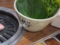 -明洞阿姨·韩式酱蟹烤肉·创意料理(三元桥店)