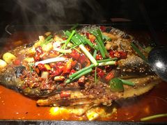 -探鱼·鲜青椒爽麻烤鱼(三水广场店)