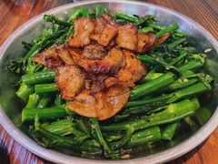 叉烧炒芥兰-农汤老店(顺联公园里店)