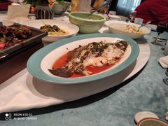 -海派美食·家宴海鲜青岛菜·石锅鲽鱼头(东方城店)