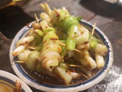 坨子韭黄-盟重烧烤(东瓜山创始店)