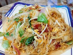 腊肠炒米粉-廣九广味食堂-猪肚鸡火锅(曼哈顿店)