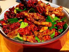 宫爆板筋-山石榴·贵州菜(丰盛里店)