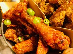 甜辣味半鸡-富乐满韩国正宗炸鸡韩国料理(虹泉路店)