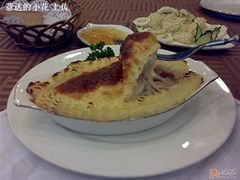 烤奶汁杂拌被"掀衣服"-小白桦西餐厅