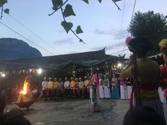 -摩梭篝火晚会