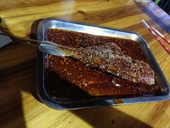 烤巴掌耗儿鱼-袁师傅烤肉(弹子石店)