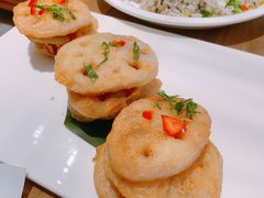 椒盐藕夹-枣子树·素食餐厅(普陀山店)