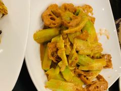 老油条拌黄瓜-老牌坊•鲁菜名店•地道济南菜(大观园商埠店)