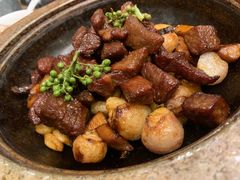 煎烹雪花肉眼-狮王府淮扬菜(新街口友谊店)