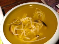 鸡汁三丝羹-绿茶餐厅(华联万柳店)