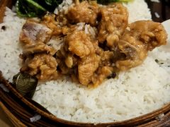 豆豉排骨蒸笼饭-玲又珑美食(盘福路店)