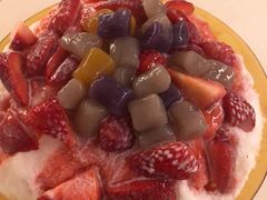 草莓牛奶加芋圆冰-斯利美(禾祥西路店)