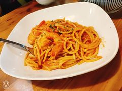 鲜虾茄汁意大利面-红小满休闲餐厅(十全街店)