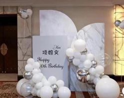 -七月气球布置订婚·宝宝宴· 求婚·生日布置(二七万达店)