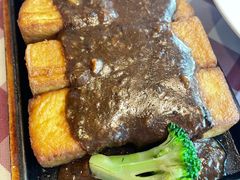 人气铁板肉汁煎豆腐-让我们见个面(祥云小镇店)