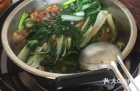 Chicken Pot with Greens
