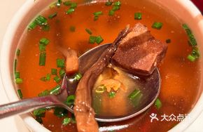 Clay Pot Deer Antler Mushroom and Pork Rib Soup