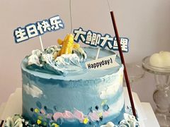 -咖咖熊蛋糕定制·蓝风车动物奶油