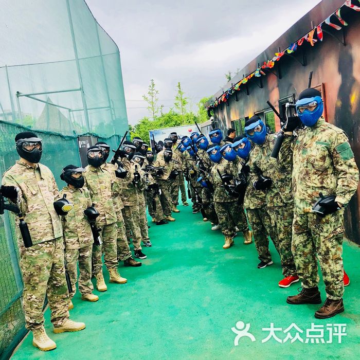 顾村公园彩弹真人cs射击俱乐部