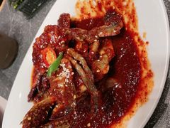 -草家酱蟹炭火烤肉店(珲春南路一店)