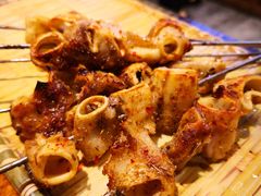 烤猪心管-金谷园饺子·烧烤(人大总店)
