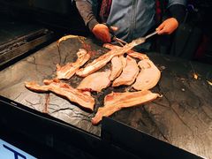 -原住民美食石板烤肉山猪肉