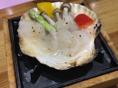 扇贝素烧-花潮料理艺食馆(世欧广场店)