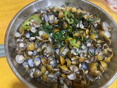 豉椒炒黄沙蚬-菠菜美食