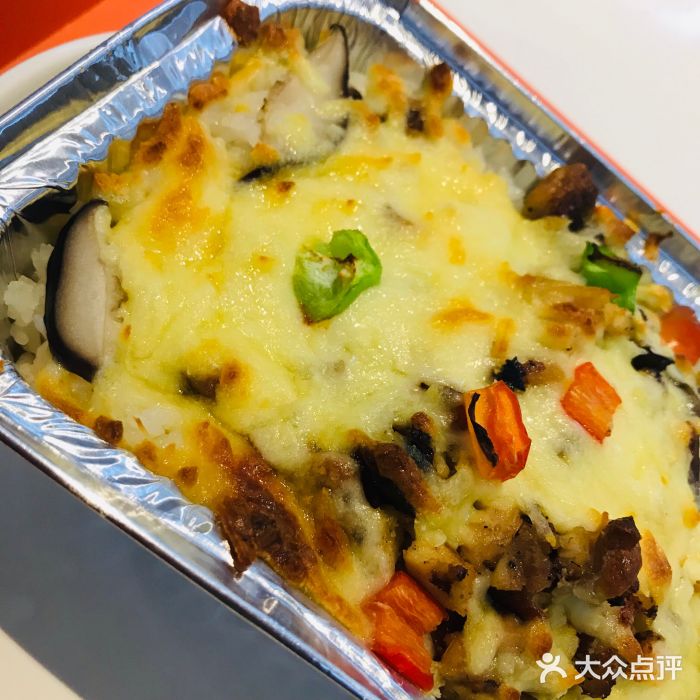 中国地质大学食堂芝士焗饭图片