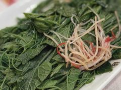 白灼丝瓜尖-丰泽园饭店