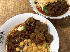 花市豌杂面加牛肉-花市豌杂面(民生路店)